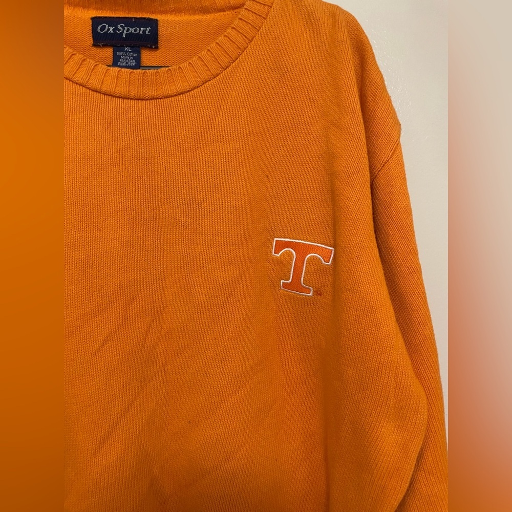 ✨Vintage Ox Sport University Of Tennessee Sweater Size XL - Picture 3 of 5